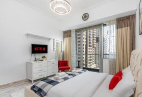 Stylish 1BR in Ocean Heights, Dubai Marina - Ahlan HH